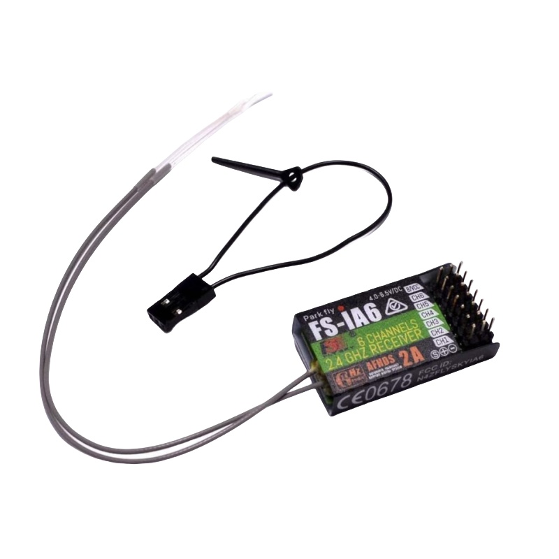 Flysky FS-IA6 Receiver 6CH Dua - đánh giá và giá Drone Racing Battery